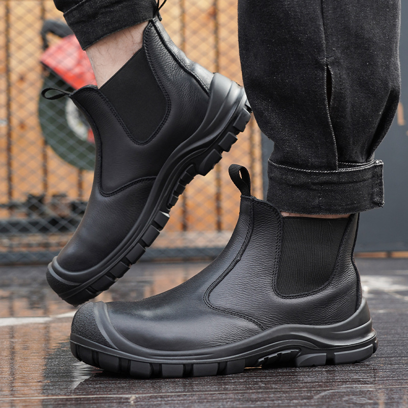 large size men's fashion steel - Chelsea Boots Men recension och pris