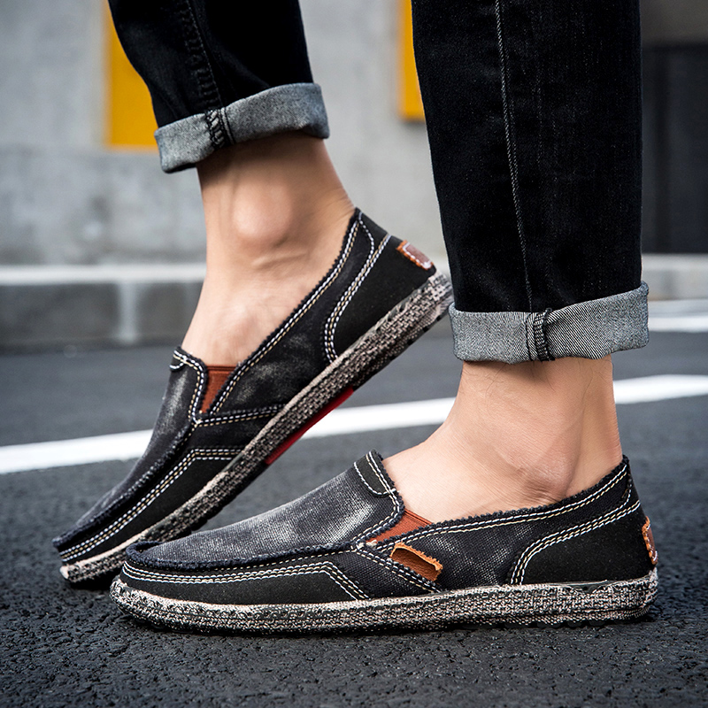 Fashion Breathable Canvas Shoe - Mens Fashion Denim recension och pris
