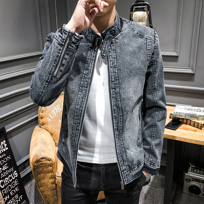 2026 Europe and America Fashio - Mens Fashion Denim Jacket recension och pris