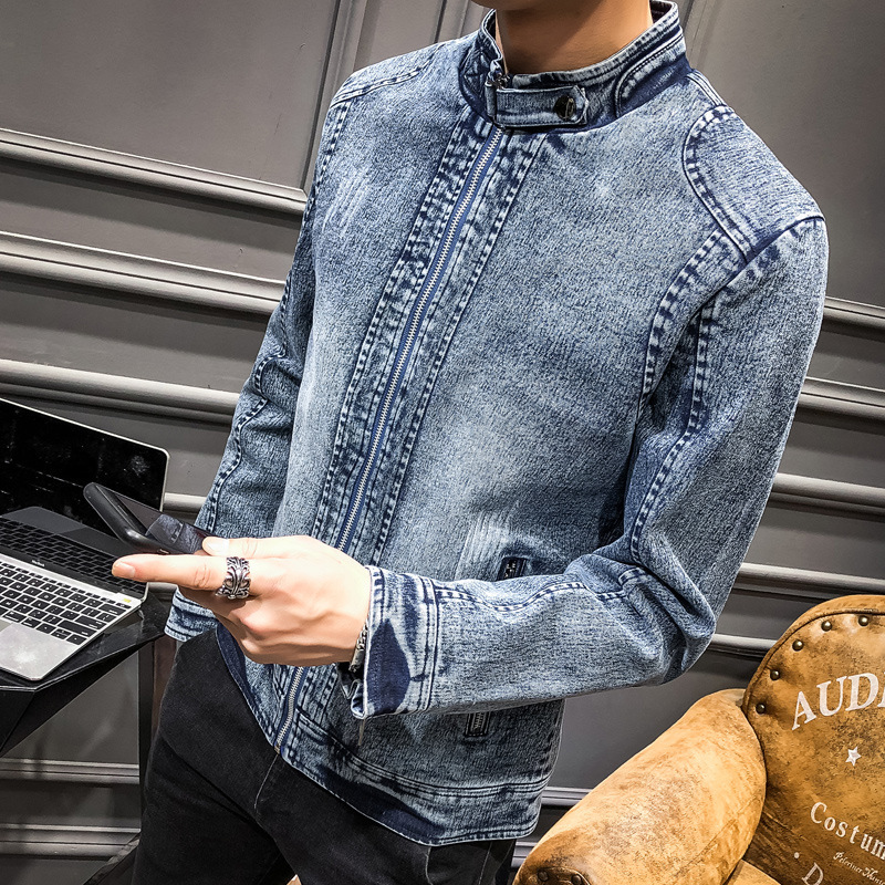 2026 Europe and America Fashio - Mens Fashion Denim Jacket recension och pris