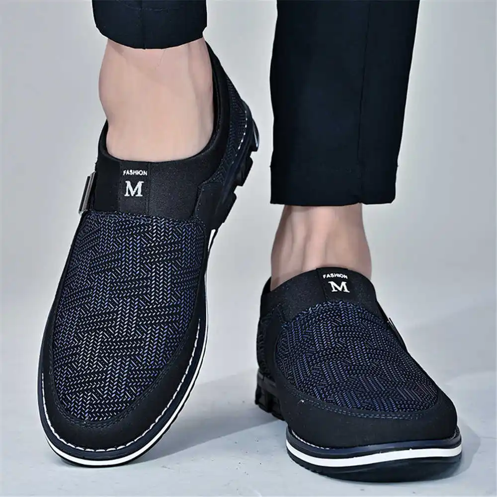 Dark Blue 44-45 Summer Shoes S - Men'S Fashion All Black Outfit recension och pris