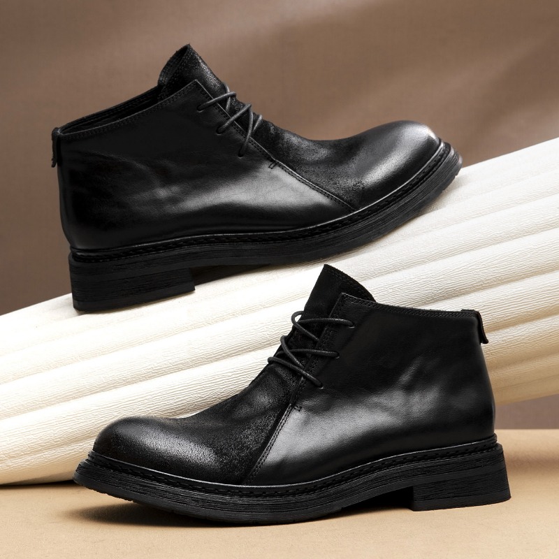 Vintage Mens Genuine Leather B - Men Fashion Vintage recension och pris