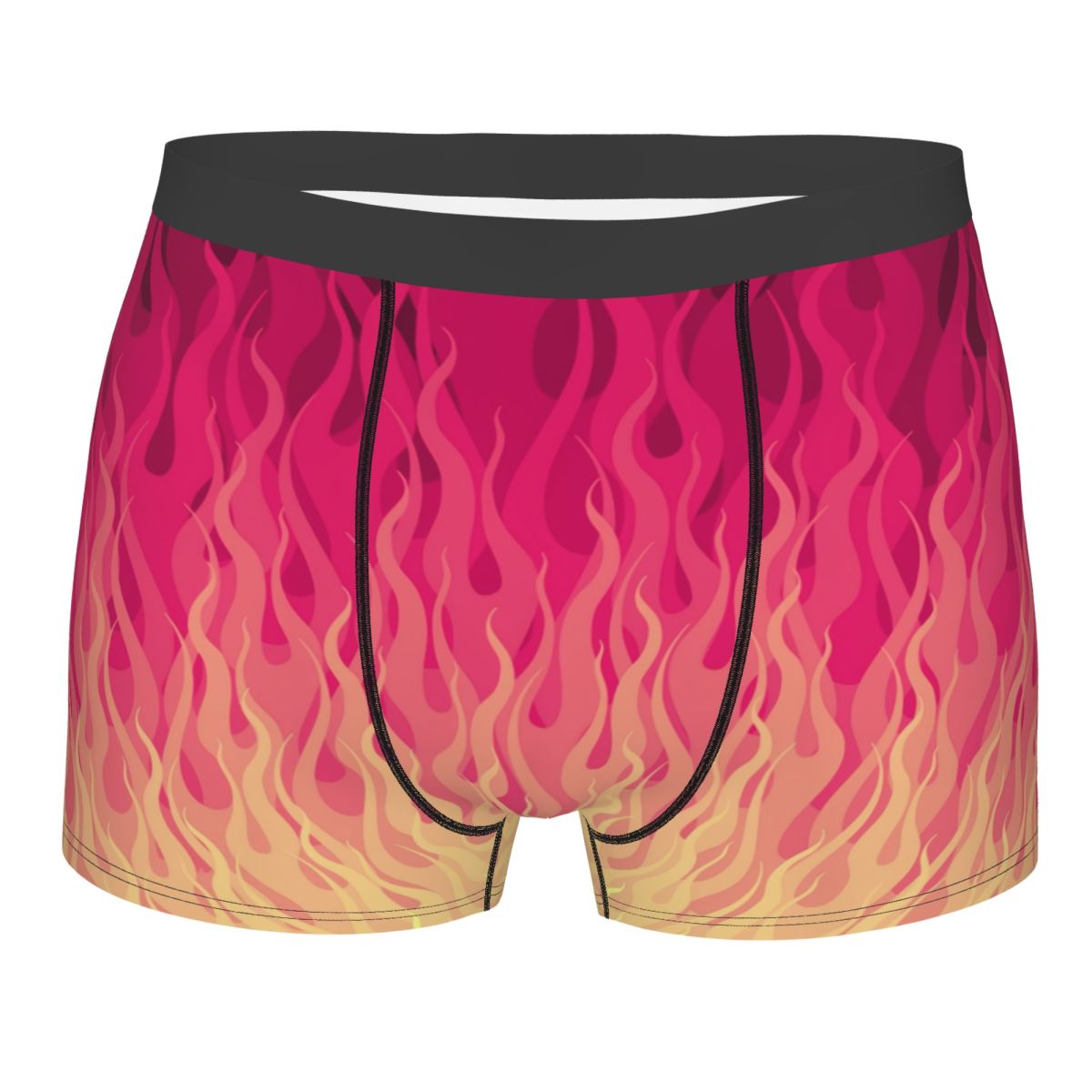 Custom Pink Burning Flames Fir - Men'S Fashion Underwear recension och pris