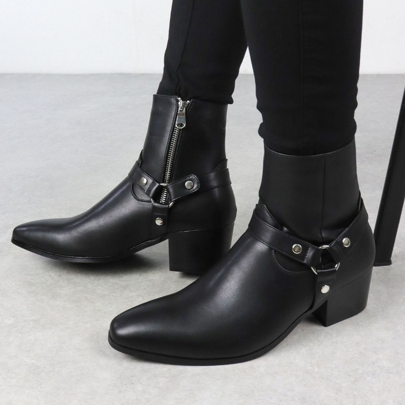 Vintage Mens Chelsea Boots wit - Men Fashion Vintage recension och pris