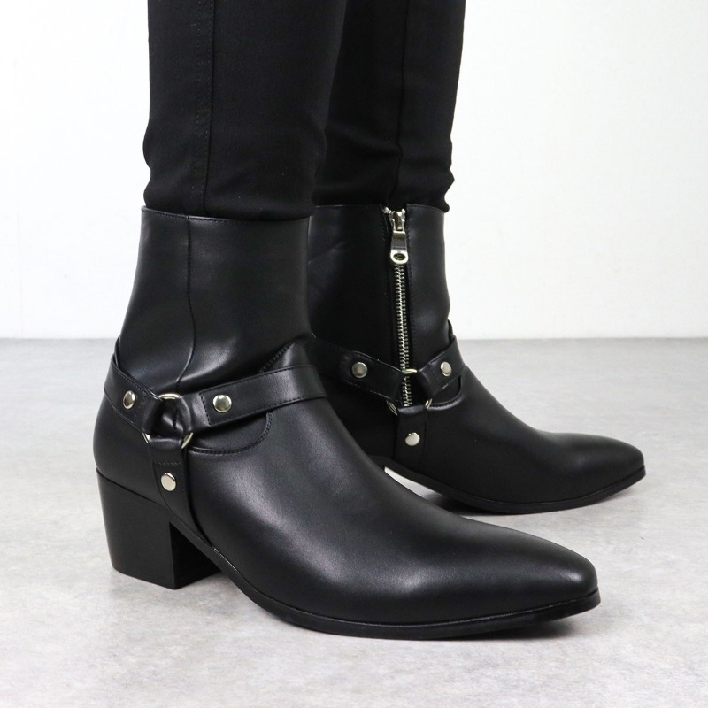 Vintage Mens Chelsea Boots wit - Men Fashion Vintage recension och pris