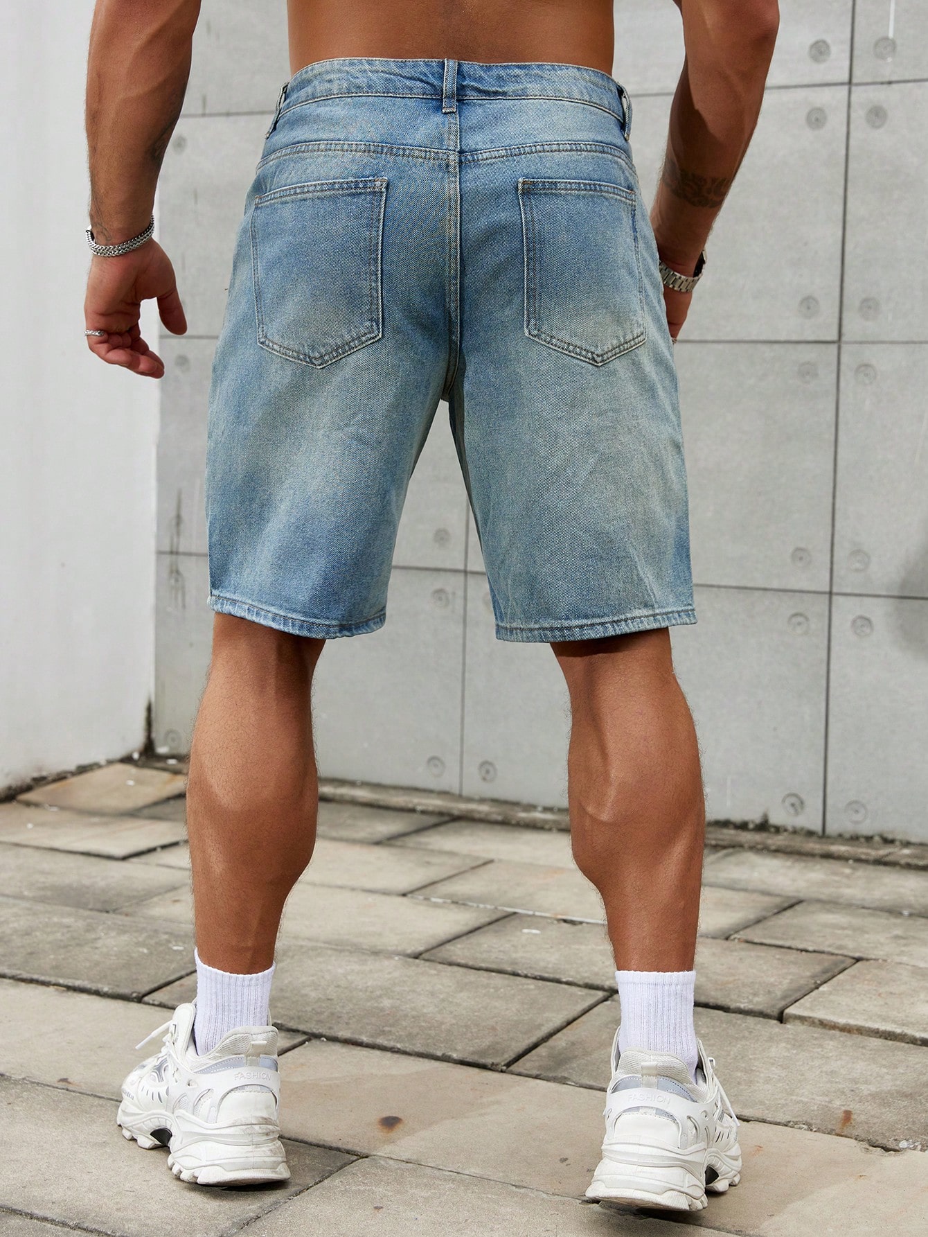 New Fashion Mens Ripped Short  - Mens Fashion Denim recension och pris