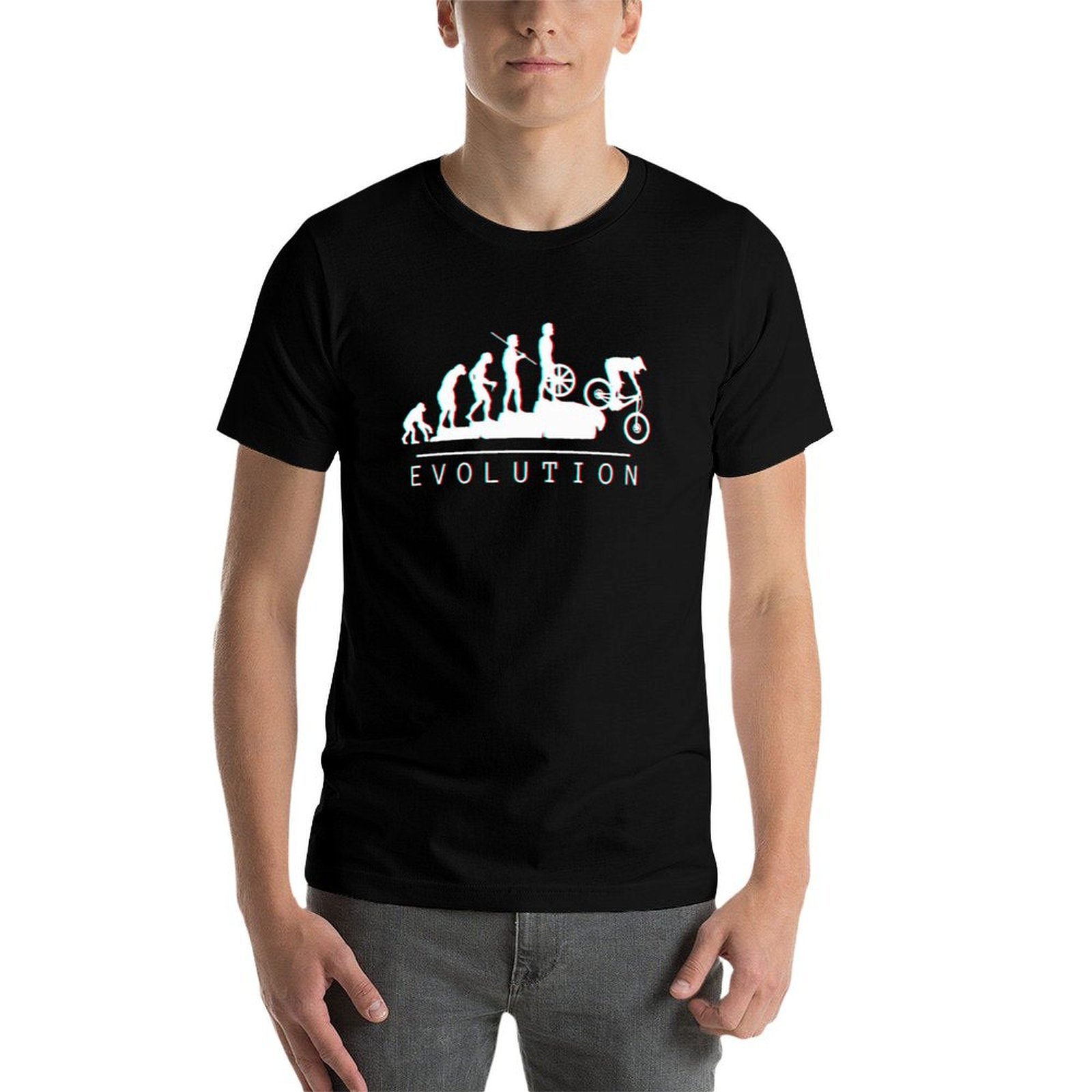 MTB Evolution (White) T-Shirt  - Men'S Fashion Evolution recension och pris