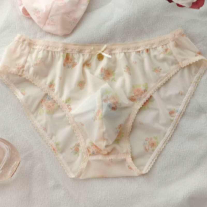Japanese New Sweet Floral Bow  - Men'S Fashion Underwear recension och pris