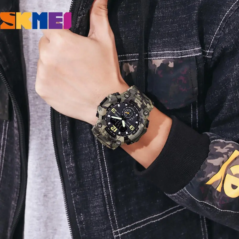 SKMEI 1637 Military Watch for  - Men'S Fashion Zone recension och pris