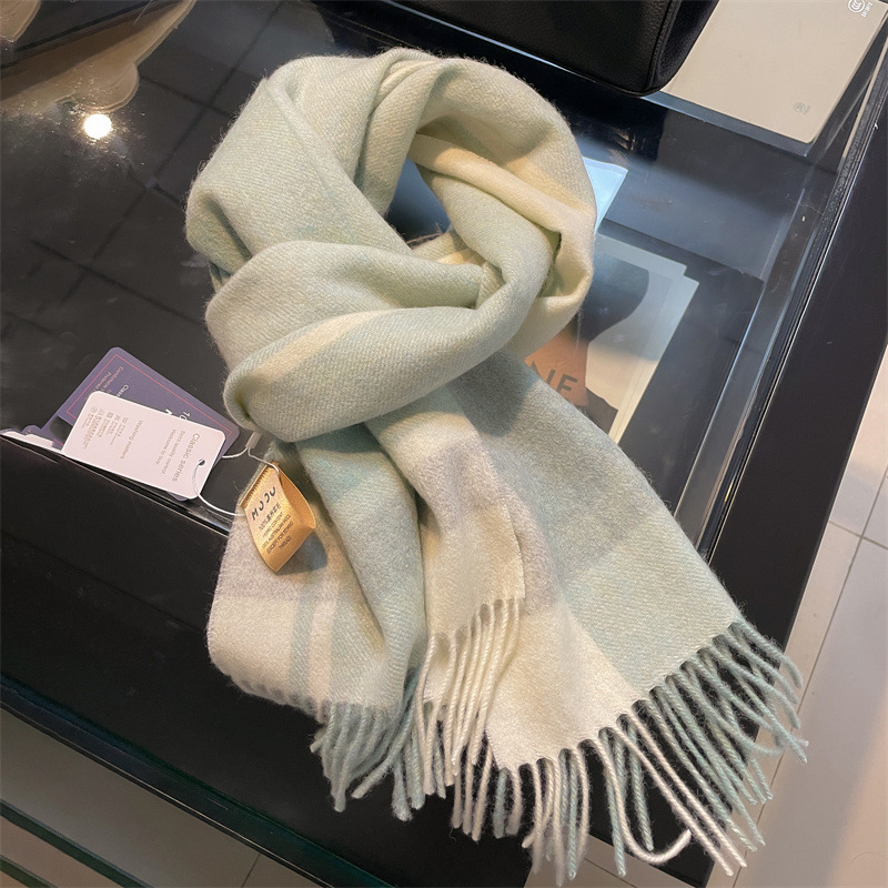 High Quality Pure 100% Wool Me - Men Scarf Wool recension och pris