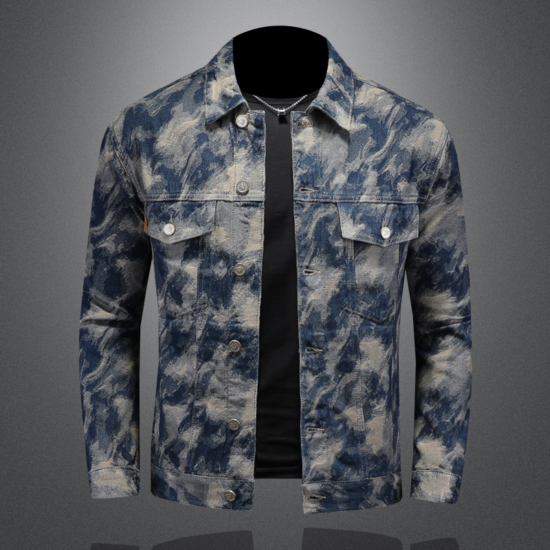 2025 Spring Vintage Denim Jack - Mens Fashion Denim Jacket recension och pris