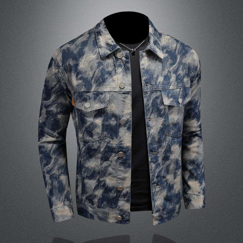 2025 Spring Vintage Denim Jack - Mens Fashion Denim Jacket recension och pris