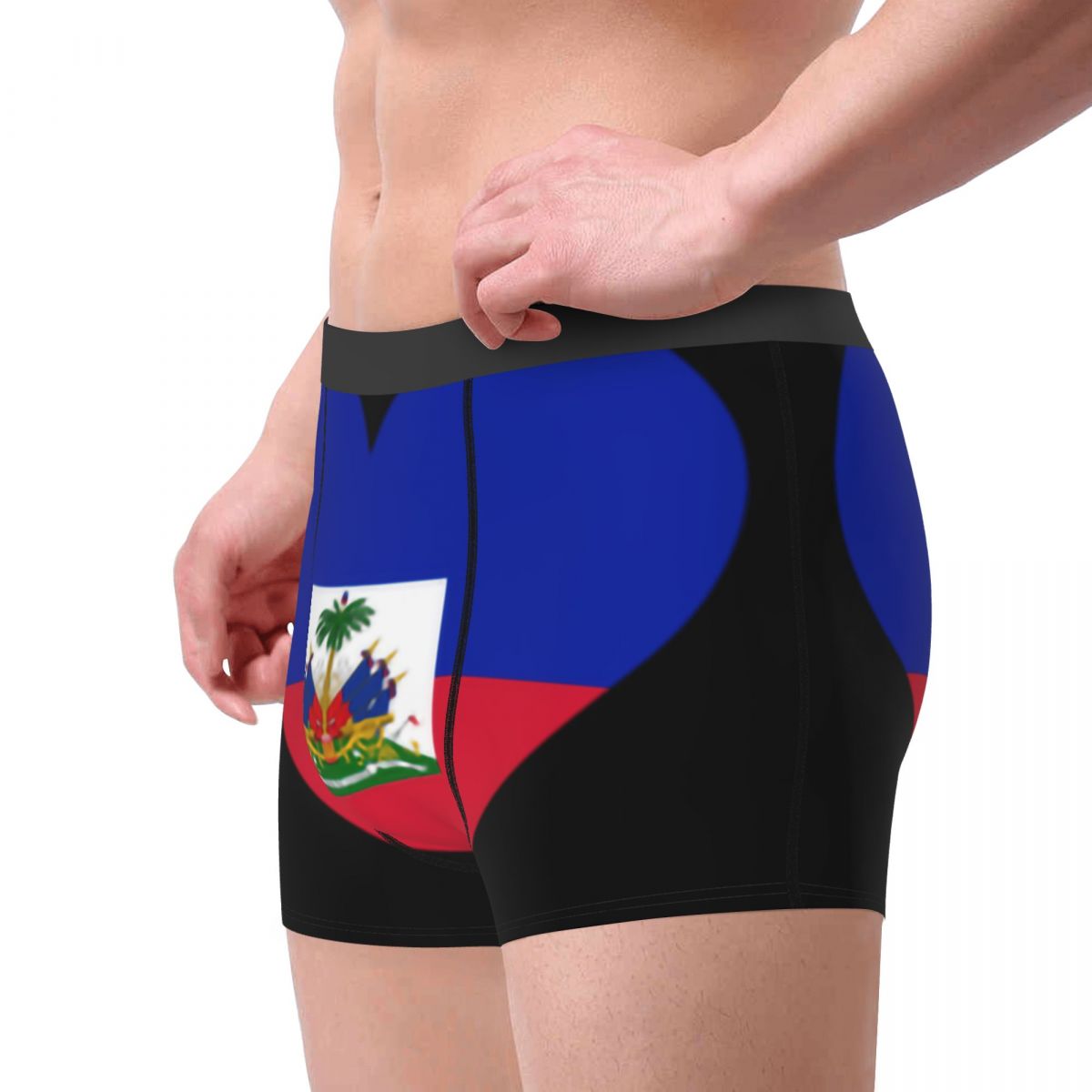 Fashion Flag Of Haiti Boxers S - Men'S Fashion Underwear recension och pris