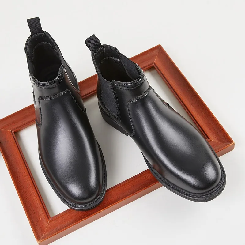 Vintage Mens Leather Oxford Bo - Men Fashion Vintage recension och pris