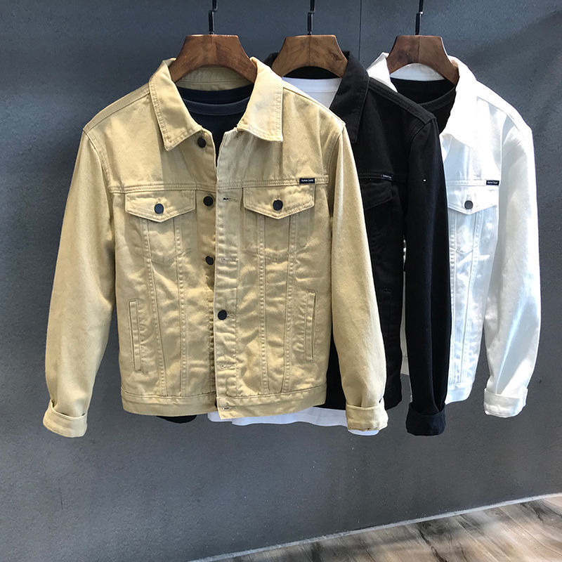 Spring Autumn Men's Denim Jack - Mens Fashion Denim Jacket recension och pris