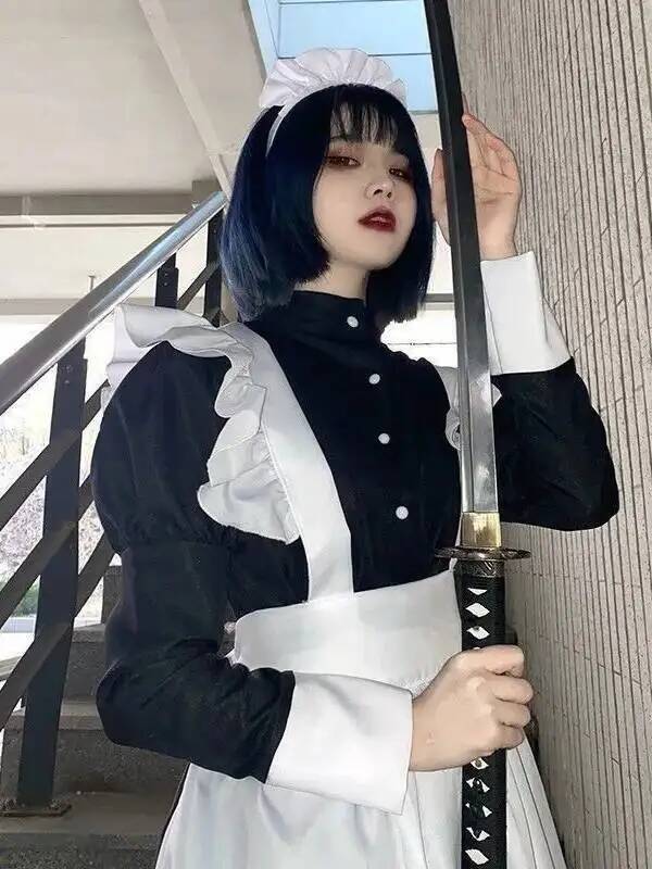 Maid Costume For Women Men Dai - Men'S Fashion All Black Outfit recension och pris