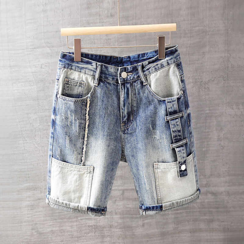 Men's Short Jeans Pants with P - Men'S Fashion Xxl recension och pris