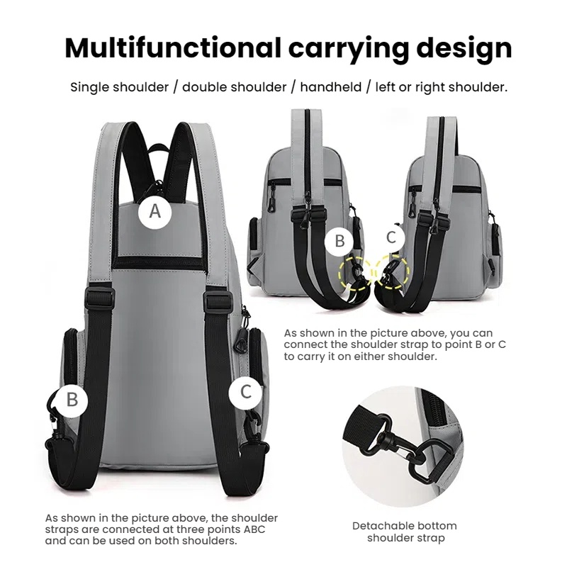 Multi Functional Oxford Mini B - Men'S Fashion Bag recension och pris