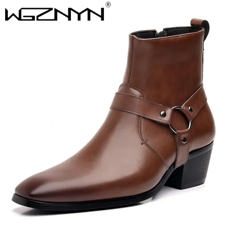 2026 Men's Fashion Designer Ch - Chelsea Boots Men recension och pris