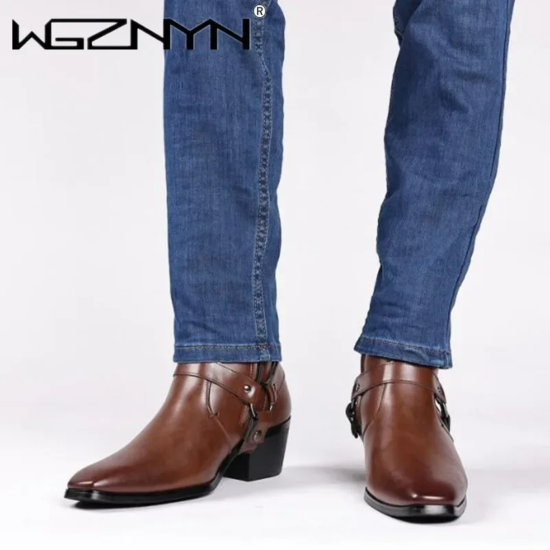 2026 Men's Fashion Designer Ch - Chelsea Boots Men recension och pris