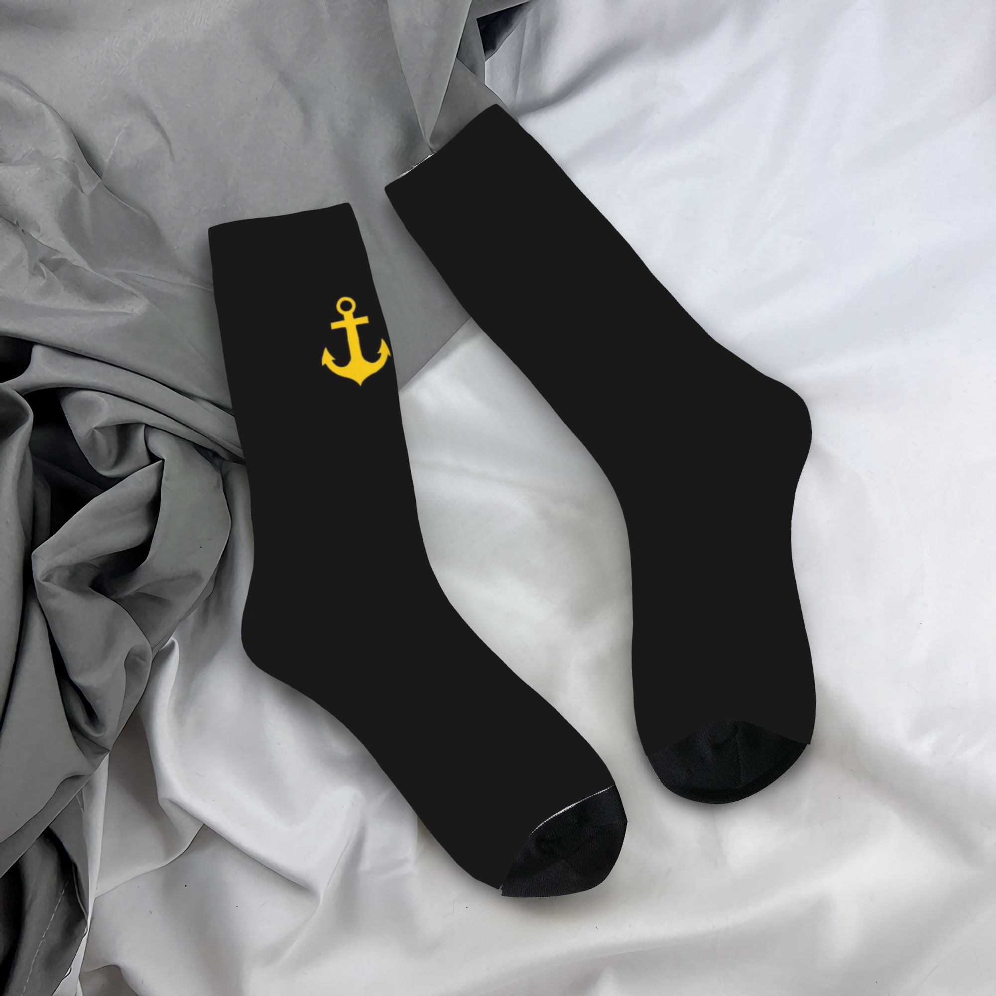 Custom Gold Anchor Logo Men Wo - Men'S Fashion Logo recension och pris