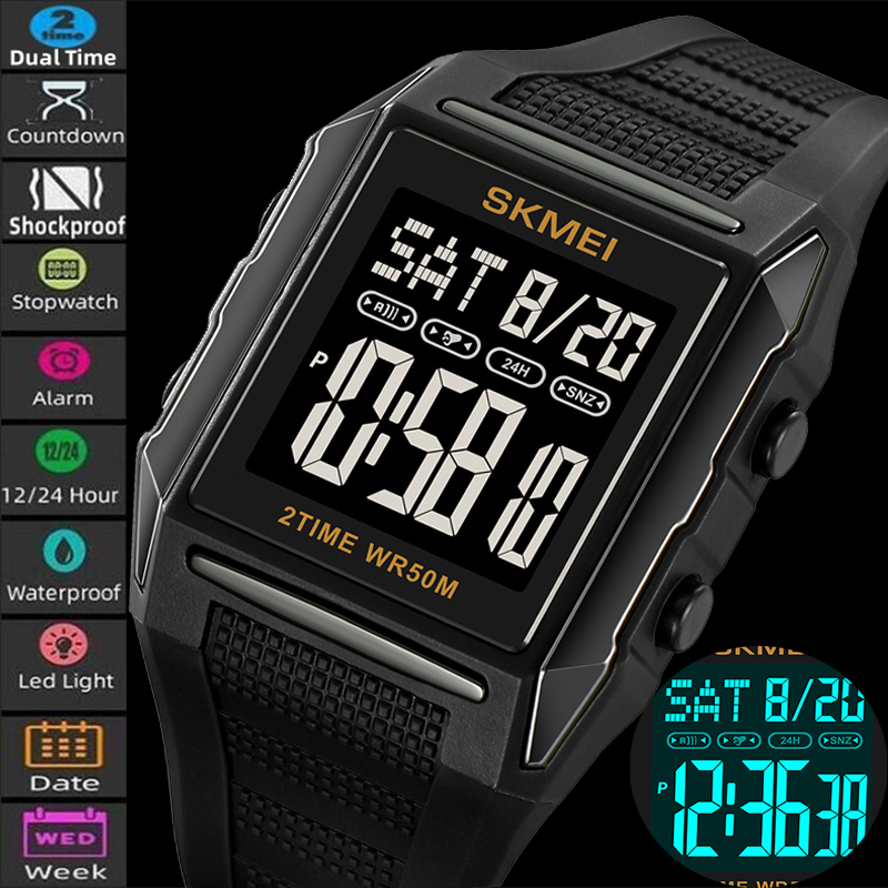 Skmei Mens Digital Sports Watc - Men'S Fashion Zone recension och pris