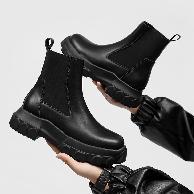 Men Boots Chelsea Genuine Leat - Chelsea Boots Men recension och pris