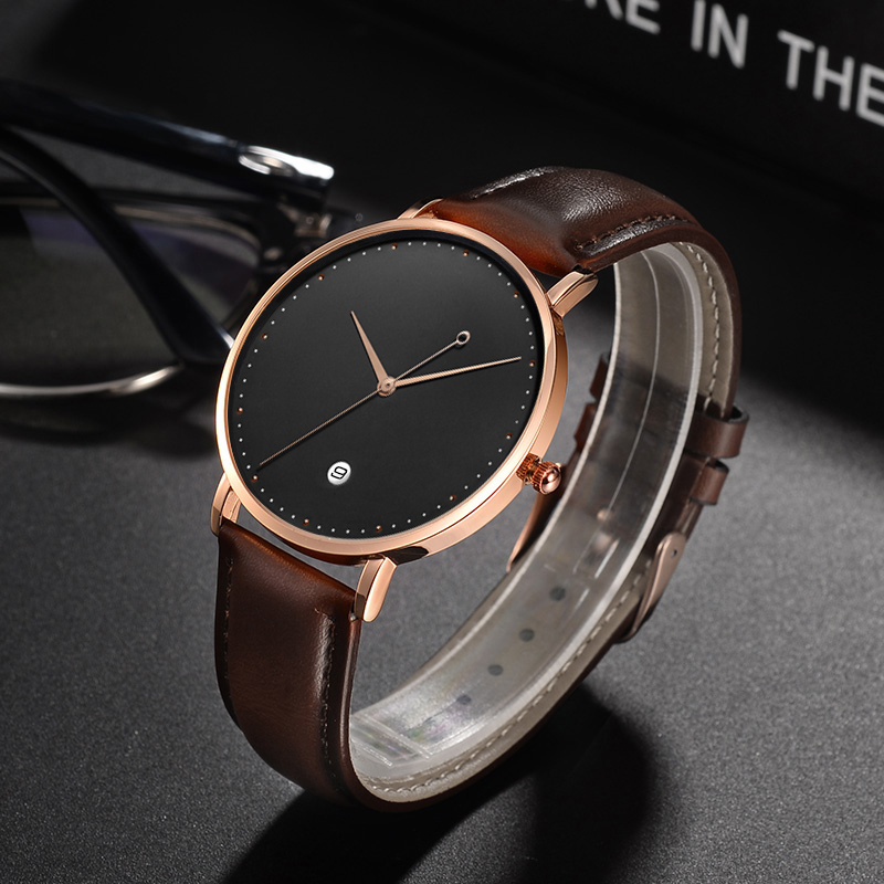 CL026  Black Rose Gold Build B - Men'S Fashion Logo recension och pris