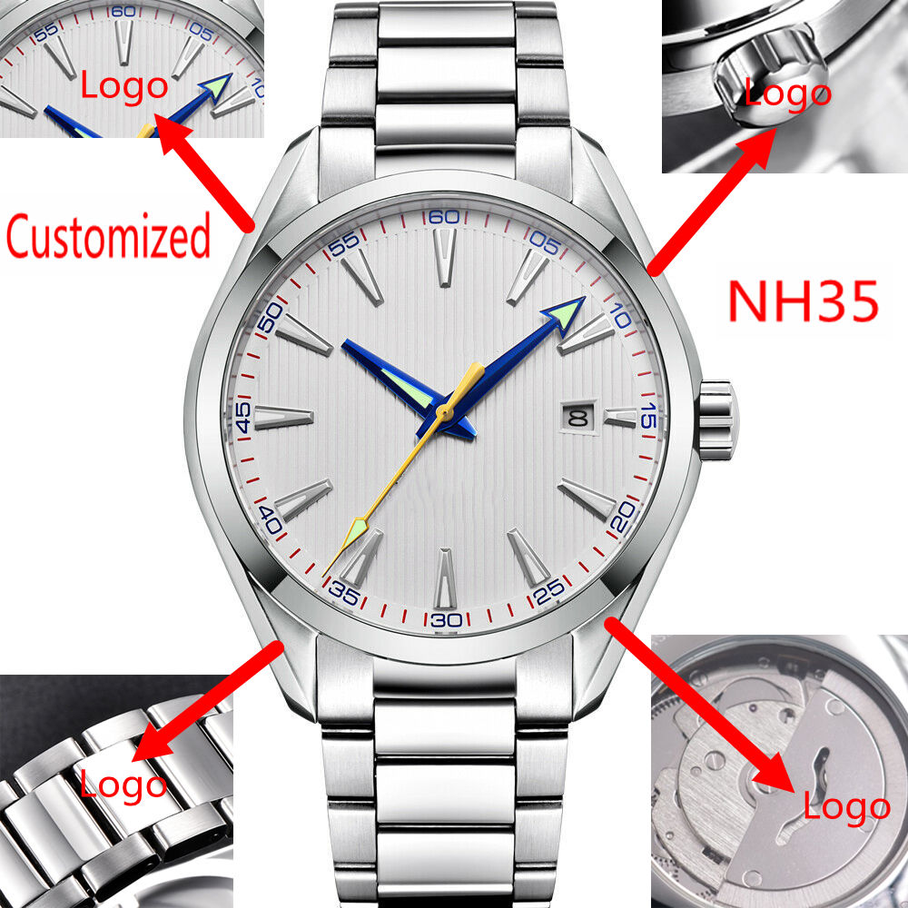 Custom Logo 41mm Men Miyota/NH - Men'S Fashion Logo recension och pris