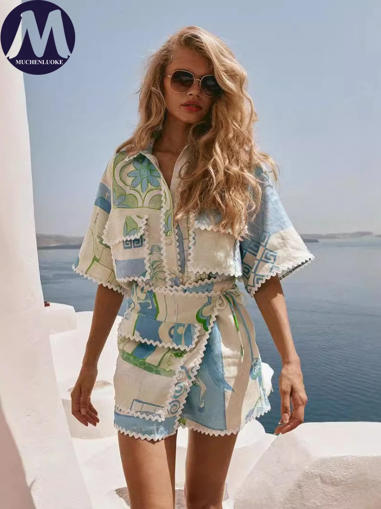 Ladies Summer Two-Piece Set Ca - Men'S Fashion Line recension och pris