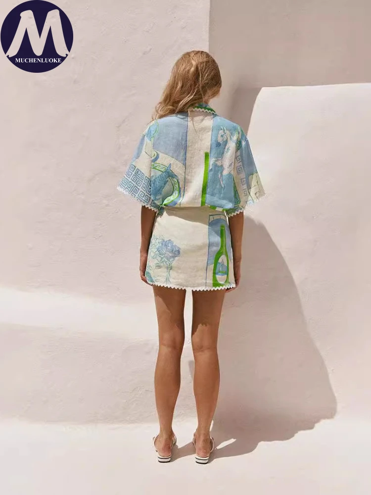 Ladies Summer Two-Piece Set Ca - Men'S Fashion Line recension och pris