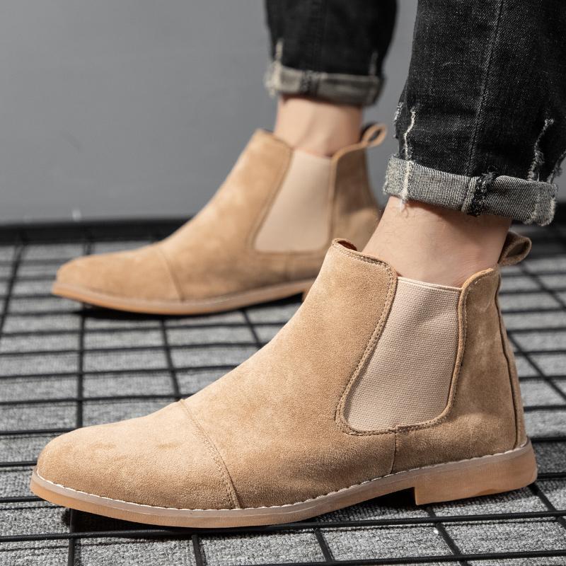 Men Chelsea Boots Suede Leathe - Chelsea Boots Men recension och pris