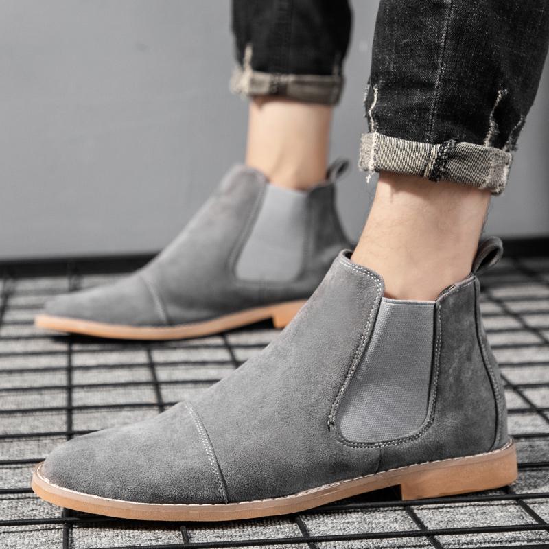 Men Chelsea Boots Suede Leathe - Chelsea Boots Men recension och pris