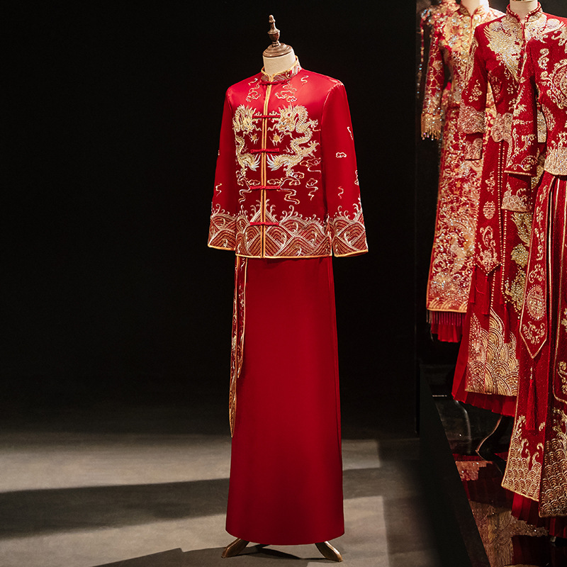 Chinese Style Men Marriage Set - Mens Fashion Mexico recension och pris