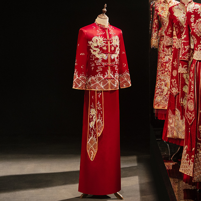 Chinese Style Men Marriage Set - Mens Fashion Mexico recension och pris