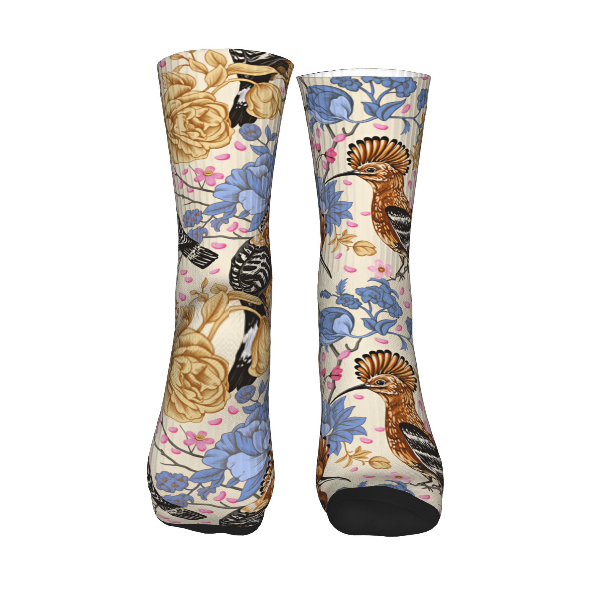 Hoopoe Bird Blue Peony Vintage - Men Fashion Vintage recension och pris