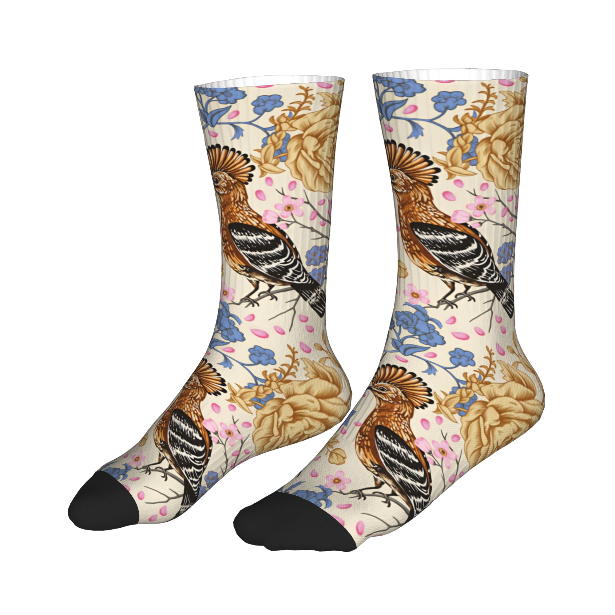 Hoopoe Bird Blue Peony Vintage - Men Fashion Vintage recension och pris